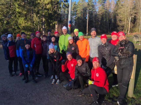 Nyårstrail med SOK Knallen 2019